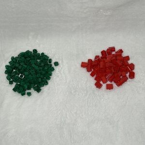 Monopoly 221 Replacement Hotels And Houses 60 Red Hotels 161 Green Houses